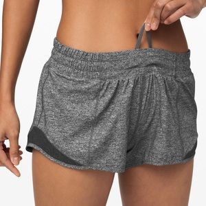 Lululemon Grey Hotty Hot Shorts 2.5